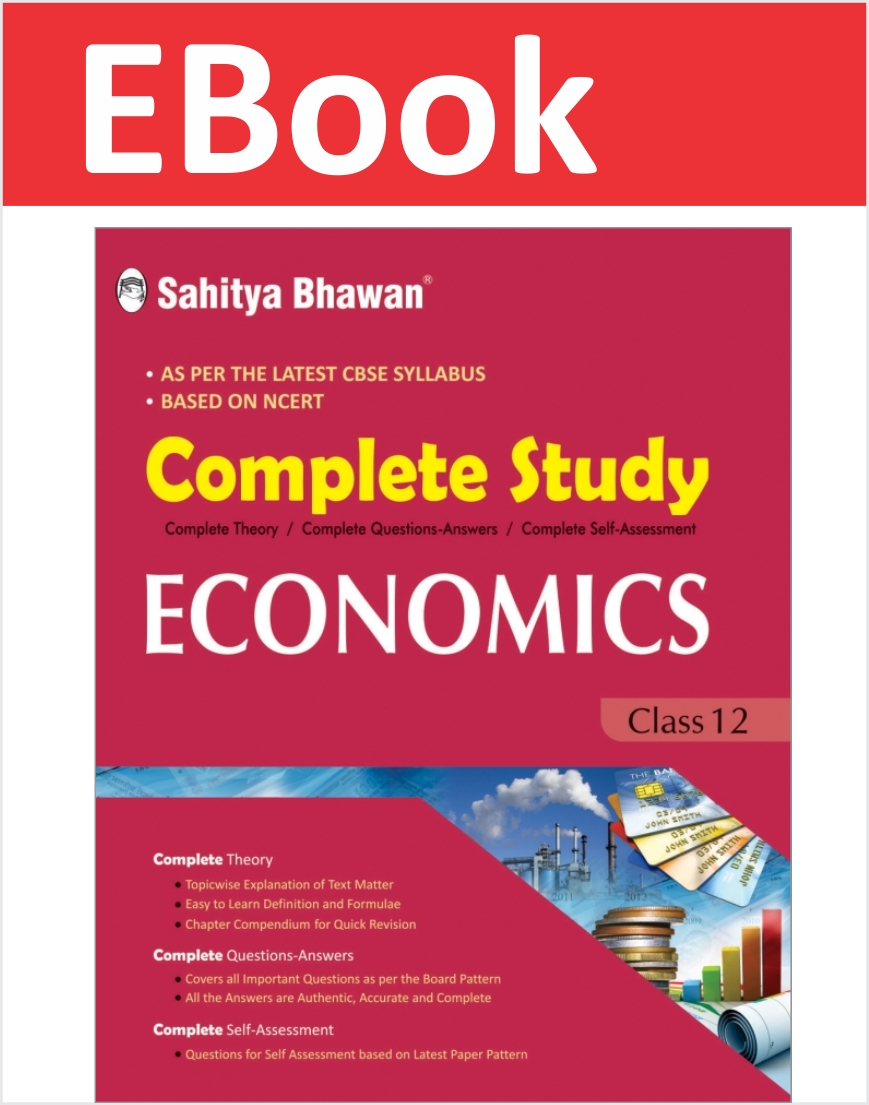 CBSE Class 12 Economics Text Book - Sahitya Bhawan