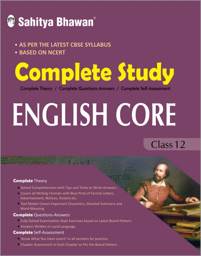 text　Sahitya　English　12　Core　book　Bhawan　CBSE　Class