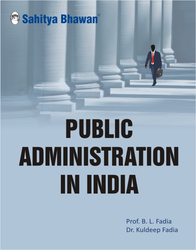 Sahitya Bhawan Public Administration In India Book By BL Fadia In ...