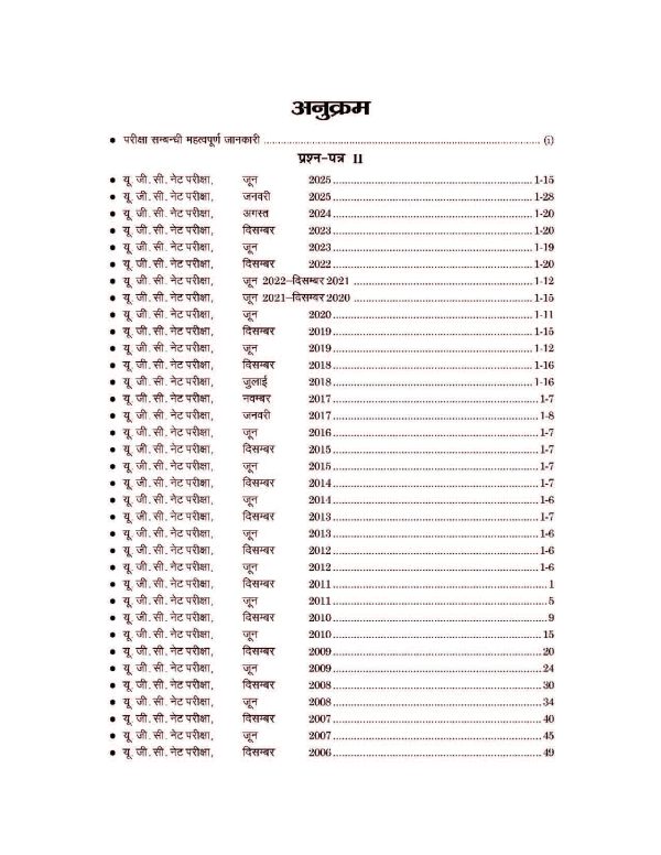 NTA UGC NET Paper 2 Hindi previous years' Solved Papers - Image 5