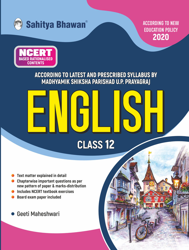 Topic Wise Textbook English Class 12 Based On Ncert For Up Board Sahitya Bhawan 2091