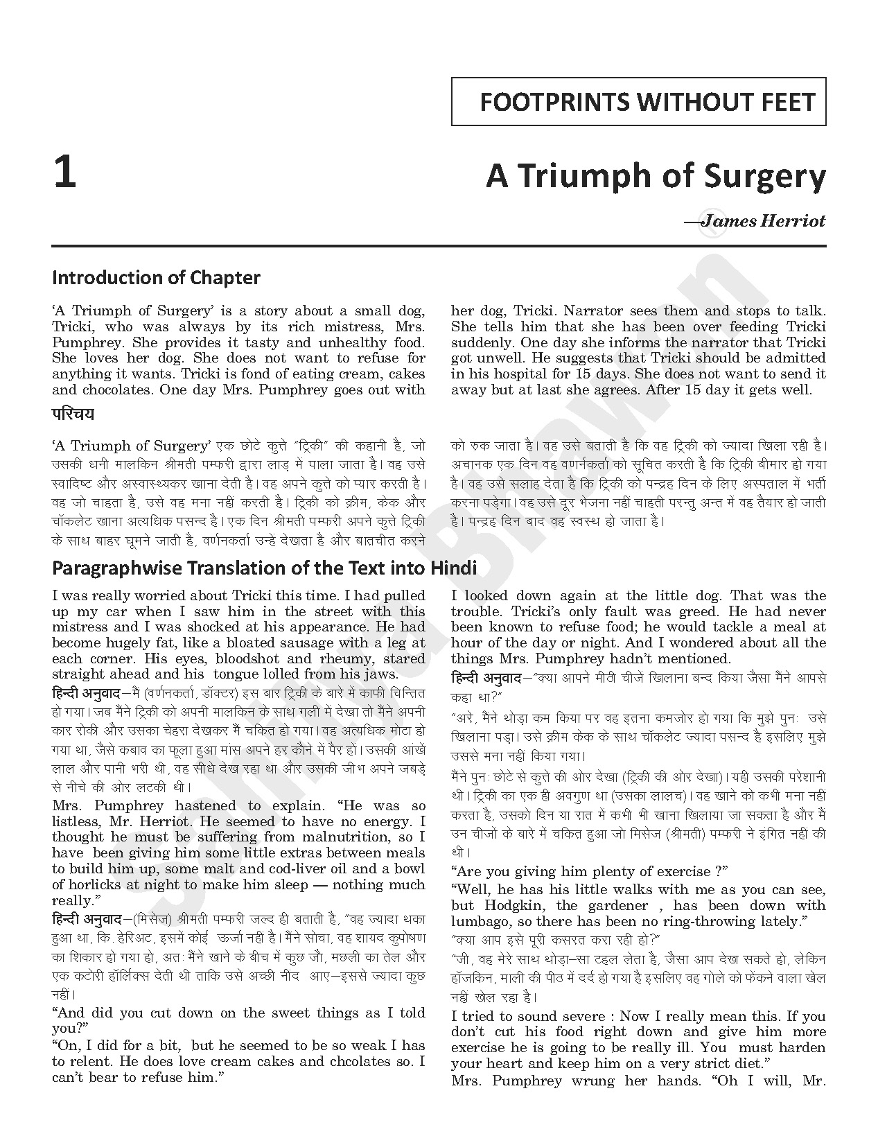 A Triumph Of Surgery Popular Questions CBSE Class 10 ENGLISH The Story  Of My Life  Meritnation