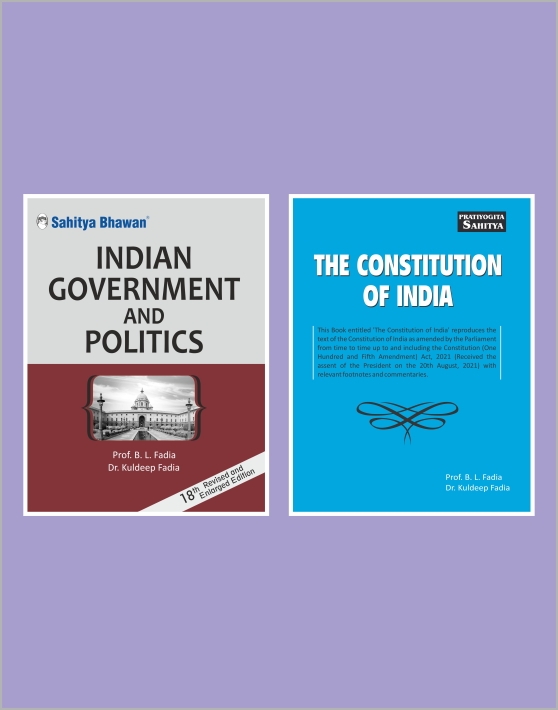 Combo Pack Of Indian Government & Politics & The Constitution Of India ...