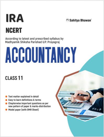 Sahitya Bhawan Class 11 Dr. SM Shukla Accountancy book for UP Board based on NCERT